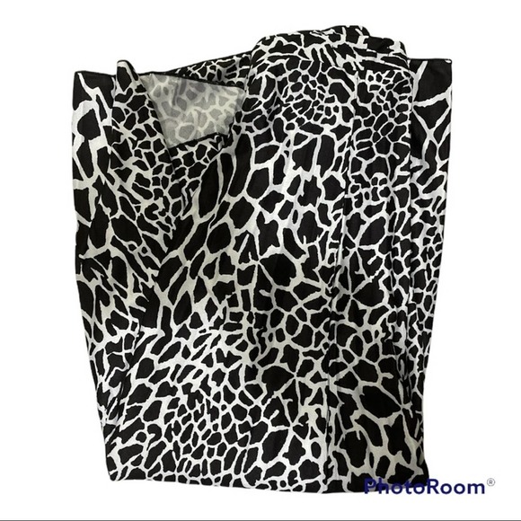 ASOS MATERNITY Under the bump pleated midi skirt Animal Print Siz… - Picture 9 of 14